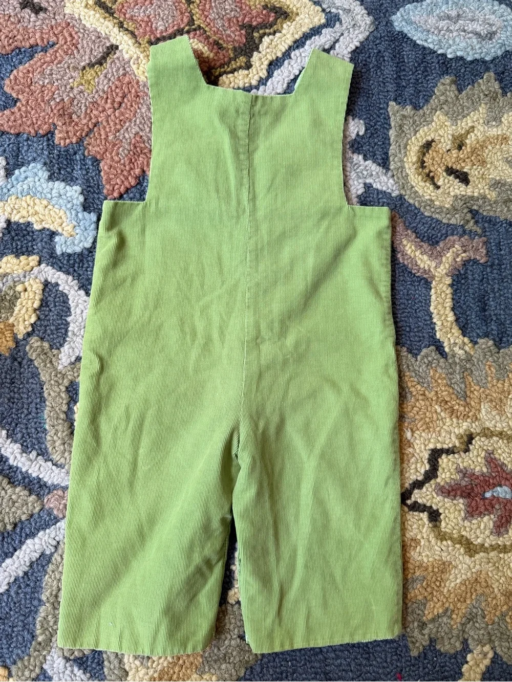 Green Smocked Alligator One-Piece Romper - Shrimp & Grits Size 3T